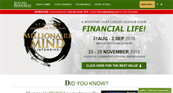 Desktop Screenshot of millionaireminduk.com