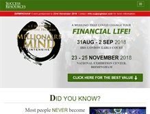 Tablet Screenshot of millionaireminduk.com